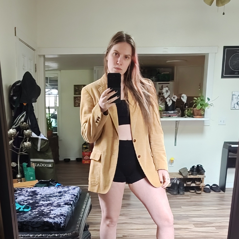 Vintage Corduroy Blazer